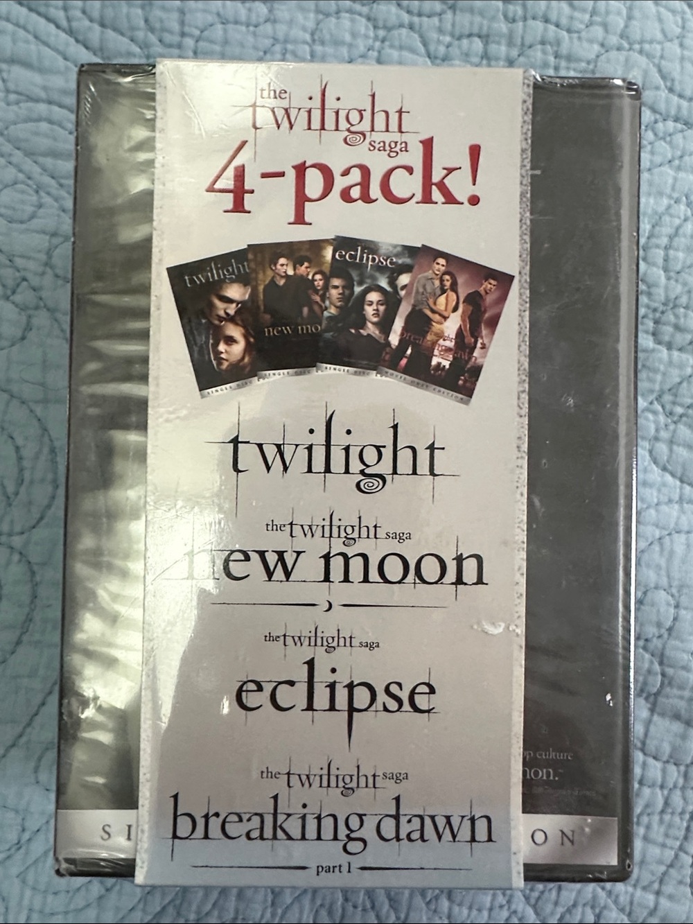 “The Twilight Saga” 4-pack DVD set